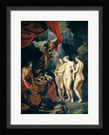 Framed Medici Cycle: Education of Marie de Medici Print