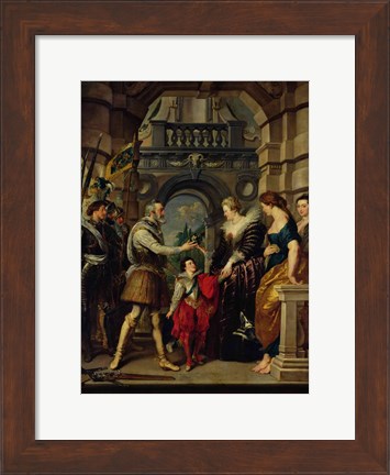 Framed Medici Cycle: Henri IV Print