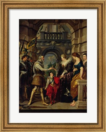 Framed Medici Cycle: Henri IV Print