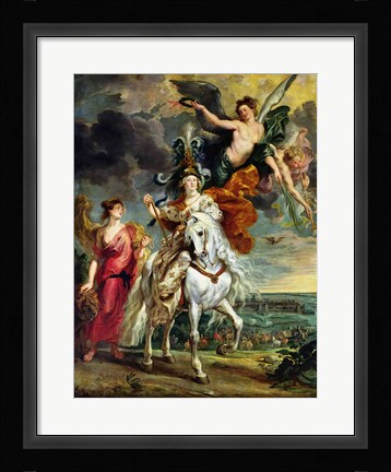 Framed Medici Cycle: The Triumph of Juliers Print