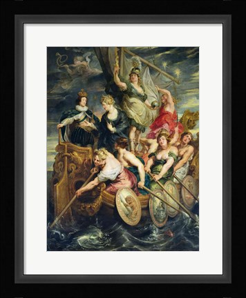 Framed Majority of Louis XIII Print