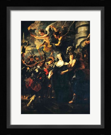 Framed Medici Cycle: Marie de Medici Print