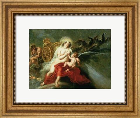 Framed Birth of the Milky Way, 1668 Print