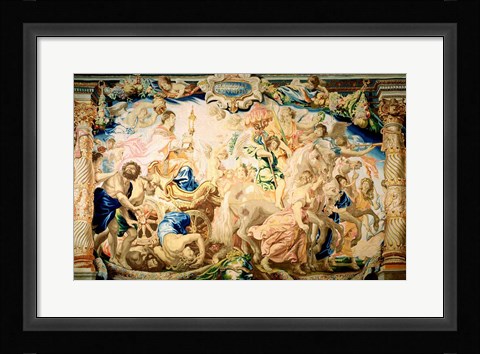 Framed Triumph of the Eucharist Print