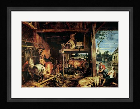 Framed Return of the Prodigal Son, c.1618 Print