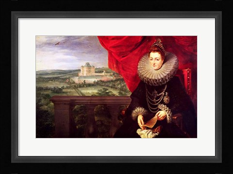 Framed Infanta Isabella Clara Eugenia Print