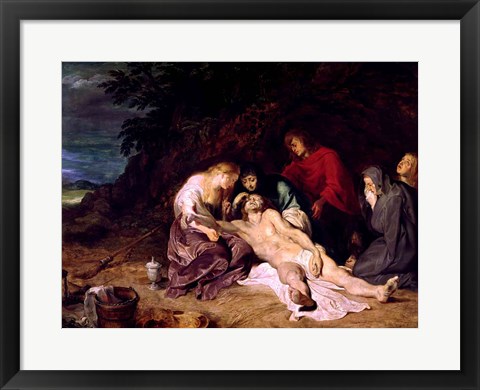 Framed Lamentation over the Dead Christ with St. John and the Holy Women Print