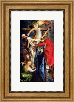 Framed Descent from the Cross Print