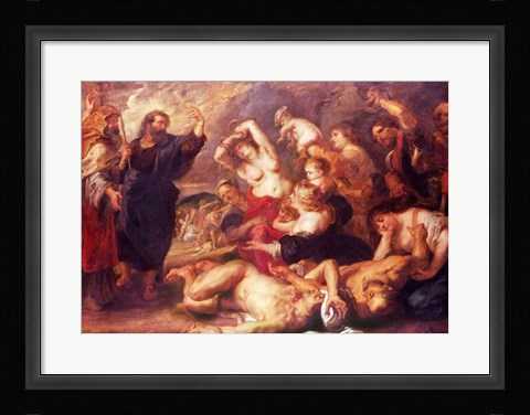 Framed Brazen Serpent Print