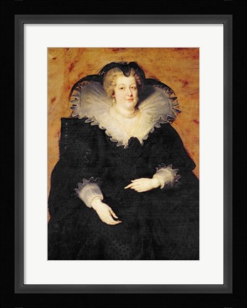 Framed Marie de Medici, 1622 Print
