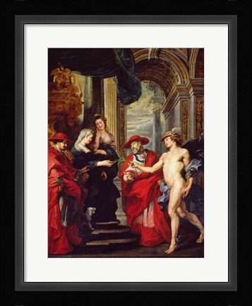 Framed Medici Cycle: The Treaty of Angouleme 30 April 1619 Print