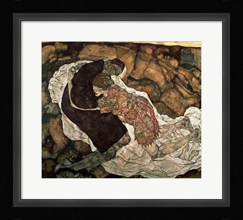 Framed Death and the Maiden Print