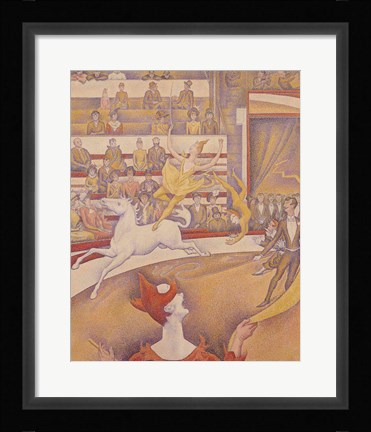 Framed Circus, 1891 Print