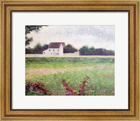Framed Landscape in the Ile-de-France, 1881-82 Print
