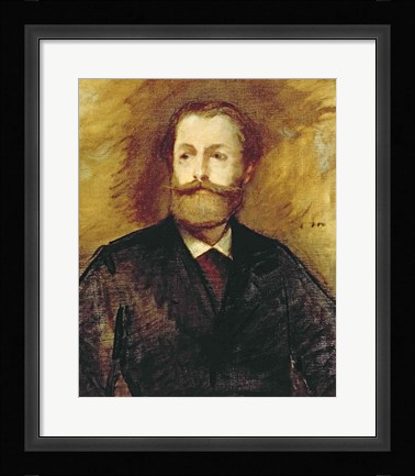 Framed Portrait of Antonin Proust Print