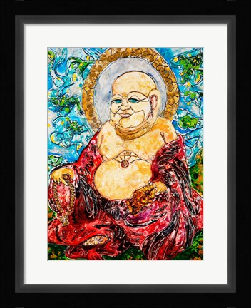 Framed Enlightened Buddha Print