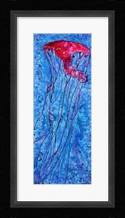 Framed Jellyfish Print