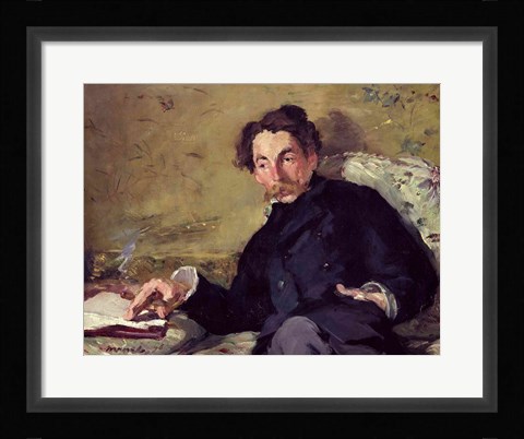 Framed Stephane Mallarme Print