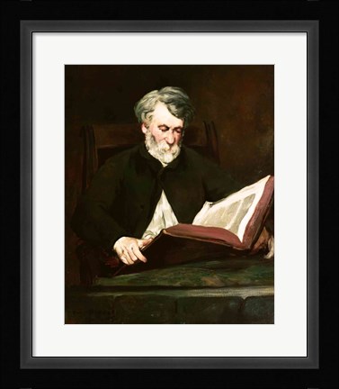 Framed Reader, c.1861 Print