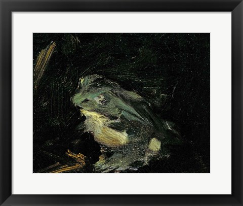 Framed Dejeuner sur l'Herbe, 1863 (frog detail) Print