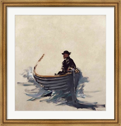 Framed Study for The Escape of Rochefort, 1881 Print