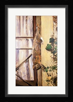 Framed Rabbit, 1881 Print
