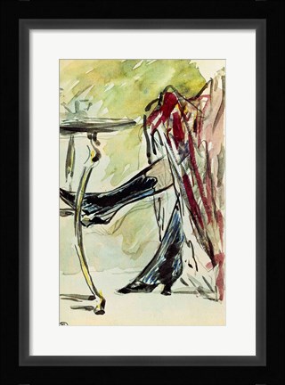 Framed In the Garden Print