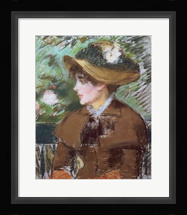 Framed On the Bench, 1879 Print