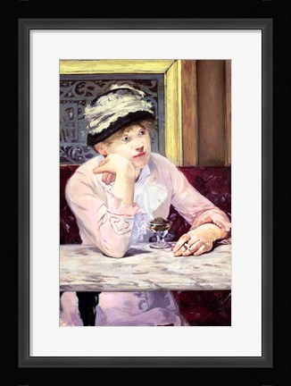 Framed Plum, 1878 Print