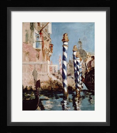 Framed Grand Canal, Venice, 1875 Print