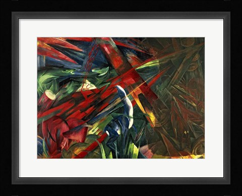 Framed Fate of the Animals, 1913 Print