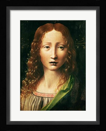 Framed Head of the Saviour Print