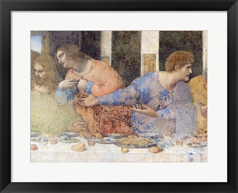 Framed Last Supper, Detail Print