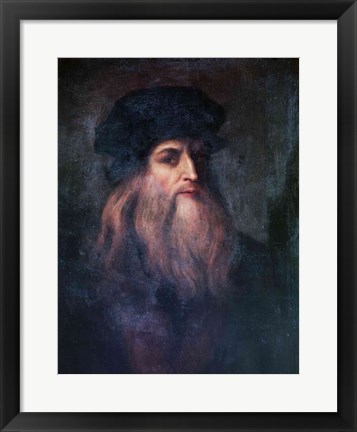 Framed Self Portrait Print