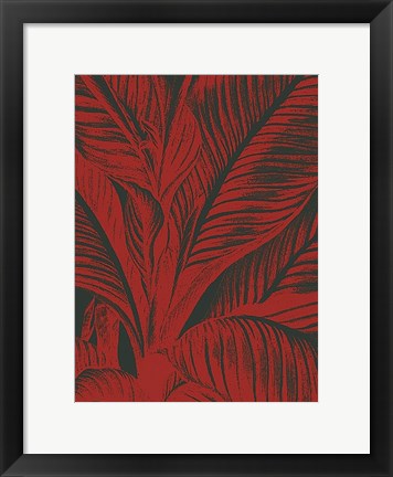 Framed Leaf 10 Print