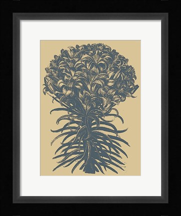 Framed Lilies 1 Print
