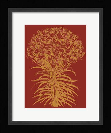Framed Lilies 16 Print