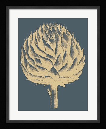 Framed Artichoke 2 Print