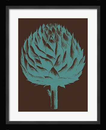 Framed Artichoke 6 Print