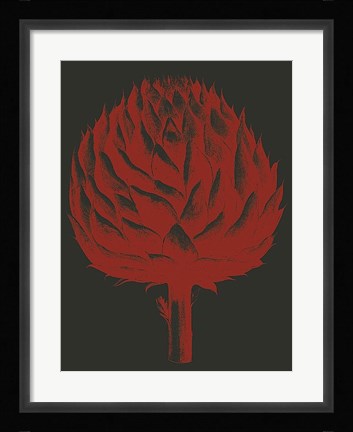 Framed Artichoke 10 Print