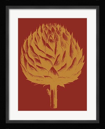 Framed Artichoke 16 Print
