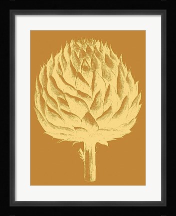 Framed Artichoke 20 Print