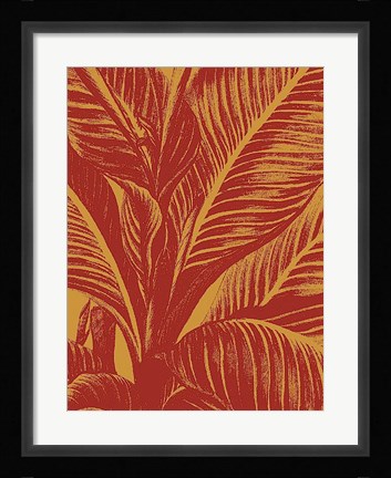 Framed Leaf 15 Print