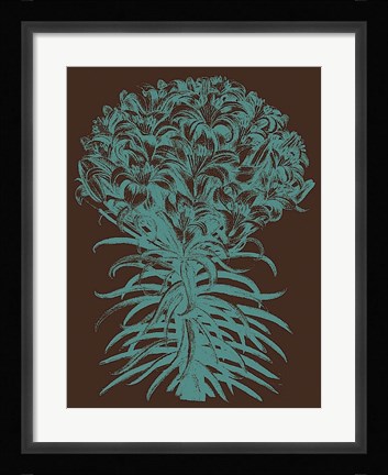 Framed Lilies 6 Print