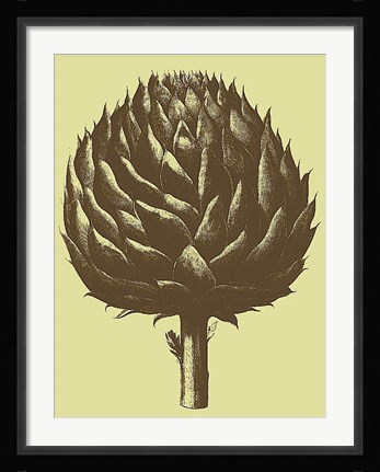 Framed Artichoke 3 Print