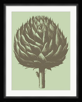 Framed Artichoke 11 Print
