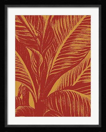 Framed Leaf 15 Print