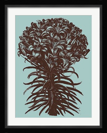 Framed Lilies 18 Print
