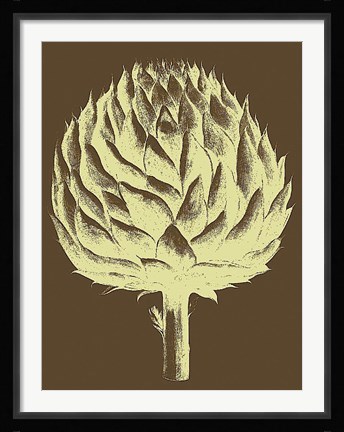 Framed Artichoke 4 Print