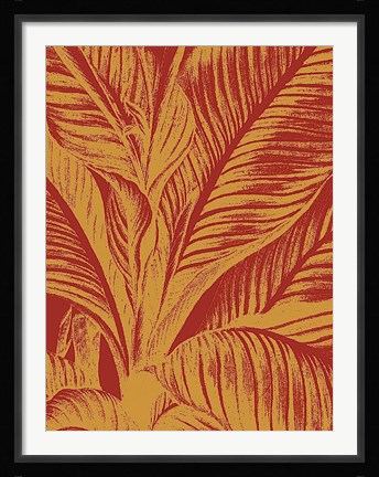 Framed Leaf 16 Print